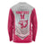 South Africa Rugby Custom Long Sleeve Shirt Come On Puma African Pattern