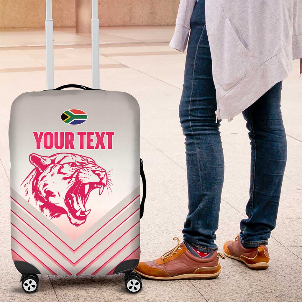 South Africa Rugby Custom Luggage Cover Come On Puma African Pattern