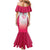 South Africa Rugby Custom Mermaid Dress Come On Puma African Pattern