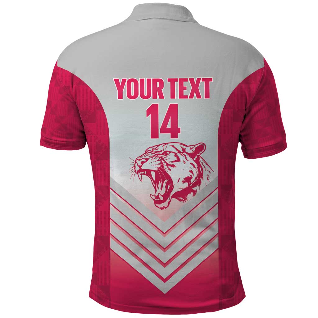 South Africa Rugby Custom Polo Shirt Come On Puma African Pattern