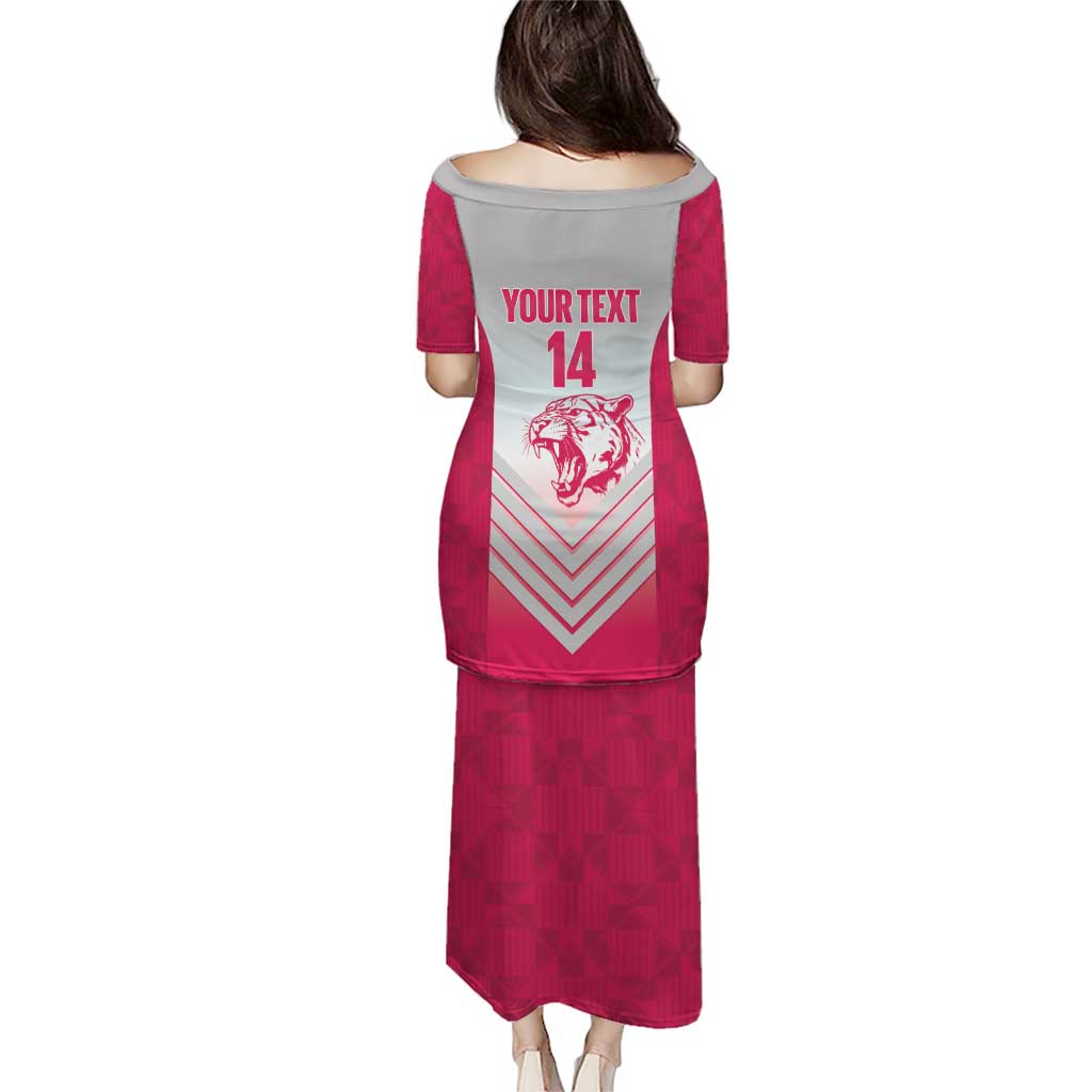 South Africa Rugby Custom Puletasi Come On Puma African Pattern