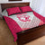 South Africa Rugby Custom Quilt Bed Set Come On Puma African Pattern