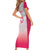 South Africa Rugby Custom Short Sleeve Bodycon Dress Come On Puma African Pattern