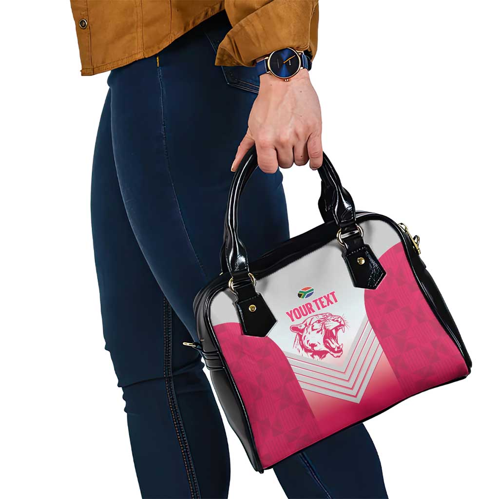 South Africa Rugby Custom Shoulder Handbag Come On Puma African Pattern