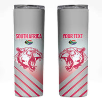 South Africa Rugby Custom Skinny Tumbler Come On Puma African Pattern