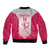 South Africa Rugby Custom Sleeve Zip Bomber Jacket Come On Puma African Pattern