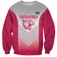 South Africa Rugby Custom Sweatshirt Come On Puma African Pattern