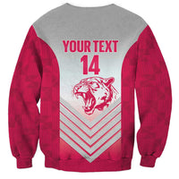 South Africa Rugby Custom Sweatshirt Come On Puma African Pattern