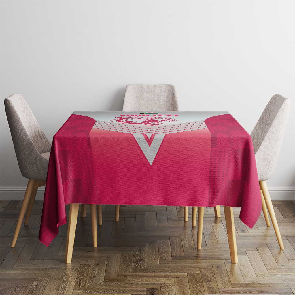 South Africa Rugby Custom Tablecloth Come On Puma African Pattern