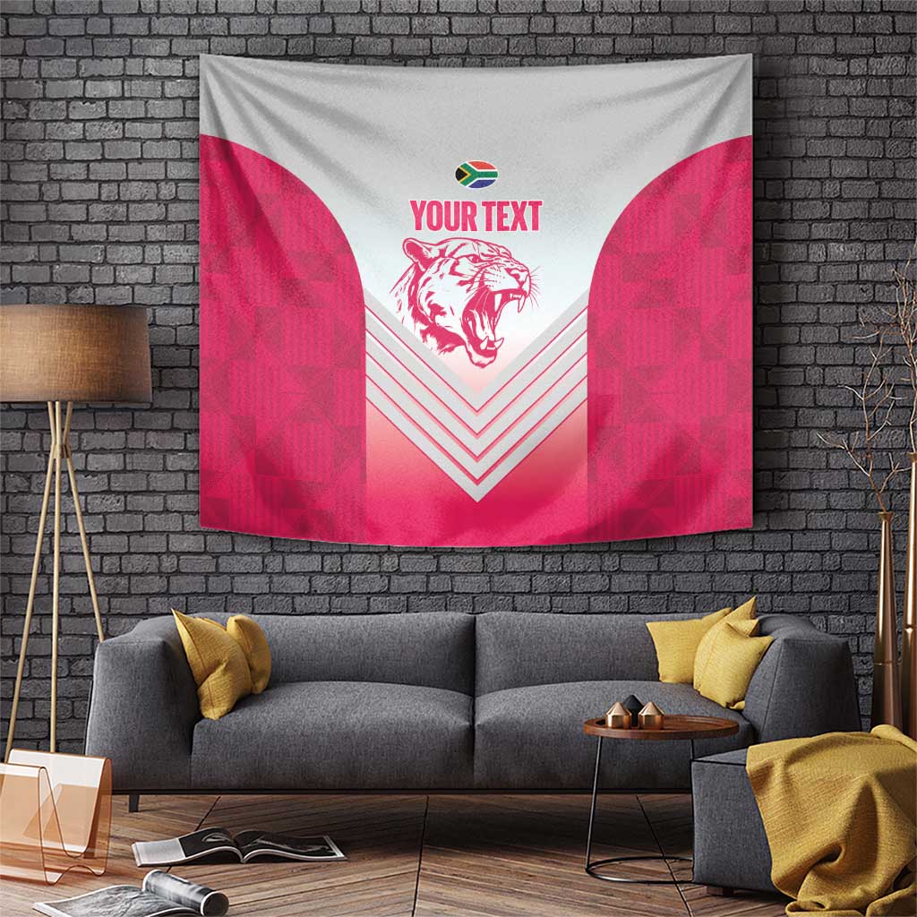 South Africa Rugby Custom Tapestry Come On Puma African Pattern