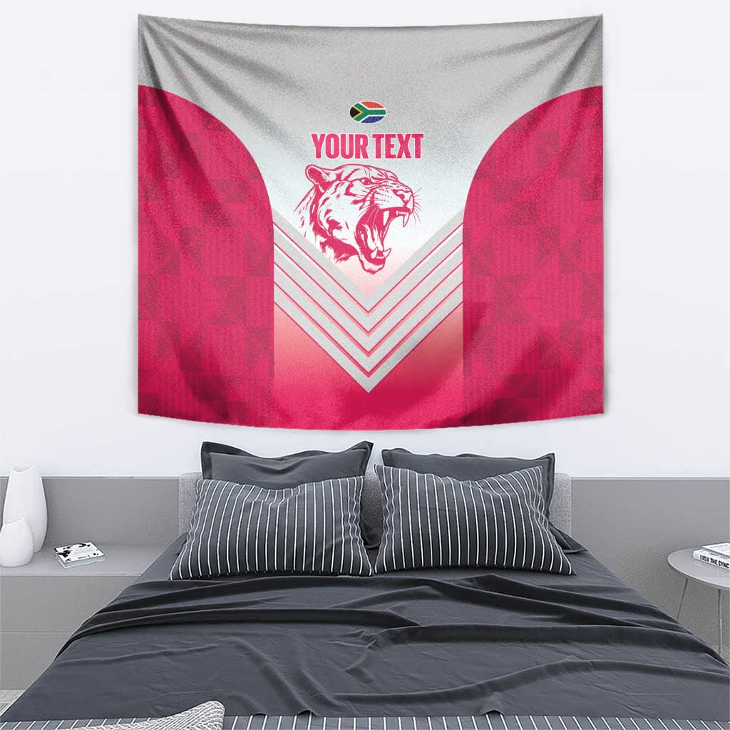 South Africa Rugby Custom Tapestry Come On Puma African Pattern