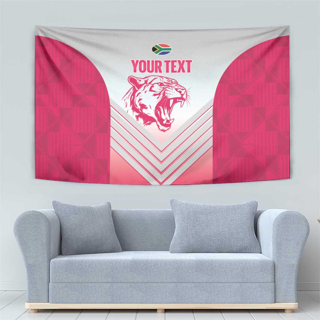 South Africa Rugby Custom Tapestry Come On Puma African Pattern