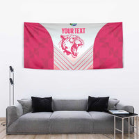 South Africa Rugby Custom Tapestry Come On Puma African Pattern