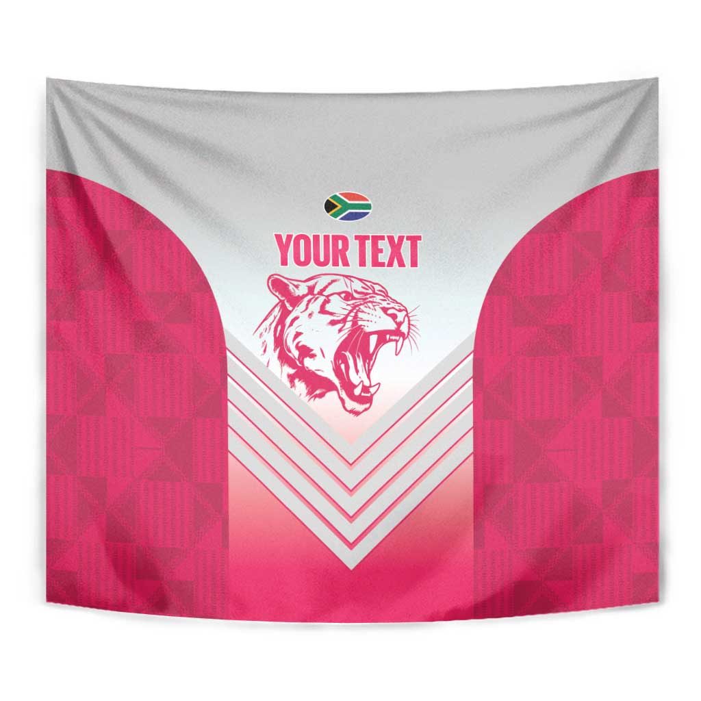 South Africa Rugby Custom Tapestry Come On Puma African Pattern