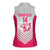 South Africa Rugby Custom Women Sleeveless Polo Shirt Come On Puma African Pattern