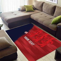 Custom Jersey Cricket Area Rug Go Jer Lions - Wonder Print Shop