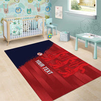 Custom Jersey Cricket Area Rug Go Jer Lions - Wonder Print Shop