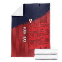 Custom Jersey Cricket Blanket Go Jer Lions - Wonder Print Shop