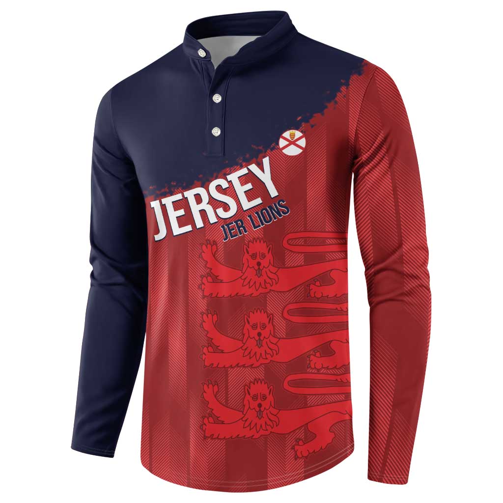 Custom Jersey Cricket Button Sweatshirt Go Jer Lions - Wonder Print Shop