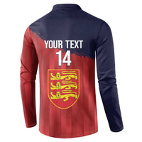 Custom Jersey Cricket Button Sweatshirt Go Jer Lions - Wonder Print Shop