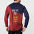 Custom Jersey Cricket Button Sweatshirt Go Jer Lions - Wonder Print Shop