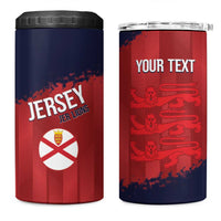 Custom Jersey Cricket 4 in 1 Can Cooler Tumbler Go Jer Lions - Wonder Print Shop