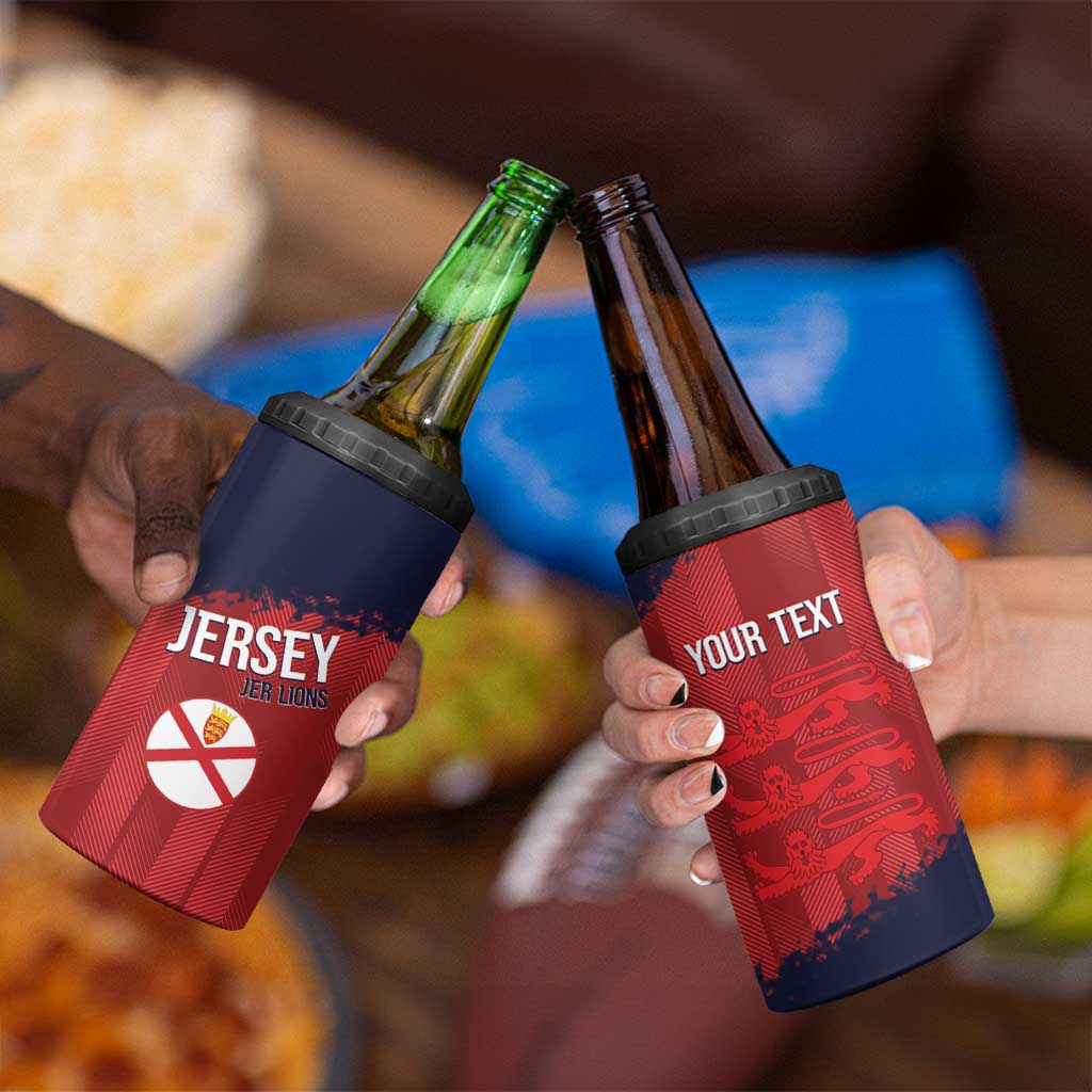 Custom Jersey Cricket 4 in 1 Can Cooler Tumbler Go Jer Lions - Wonder Print Shop