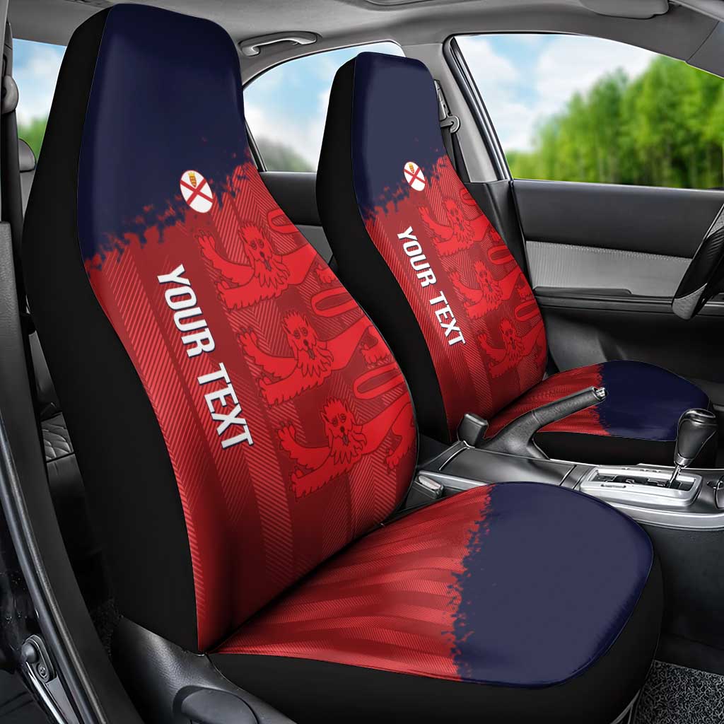 Custom Jersey Cricket Car Seat Cover Go Jer Lions - Wonder Print Shop