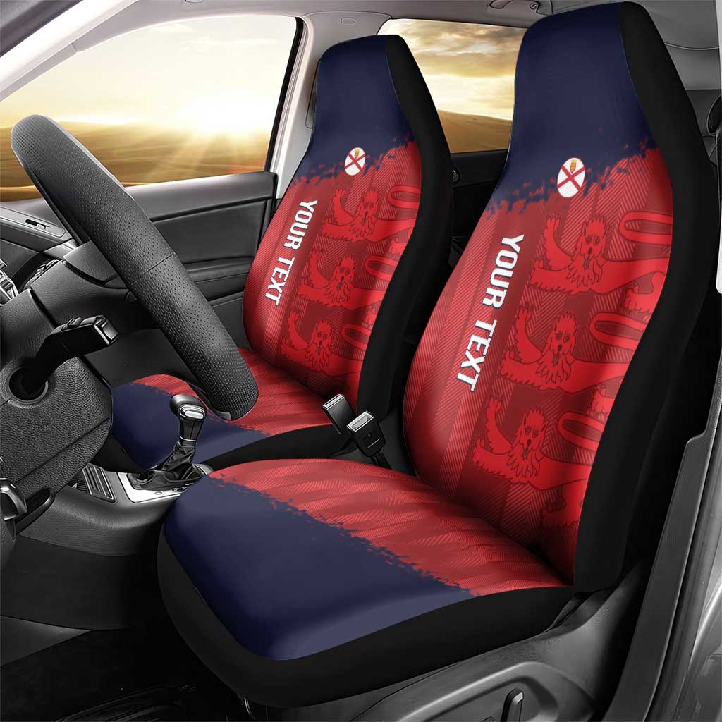 Custom Jersey Cricket Car Seat Cover Go Jer Lions - Wonder Print Shop