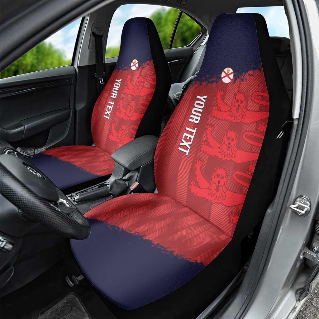 Custom Jersey Cricket Car Seat Cover Go Jer Lions - Wonder Print Shop