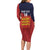 Custom Jersey Cricket Family Matching Long Sleeve Bodycon Dress and Hawaiian Shirt Go Jer Lions - Wonder Print Shop