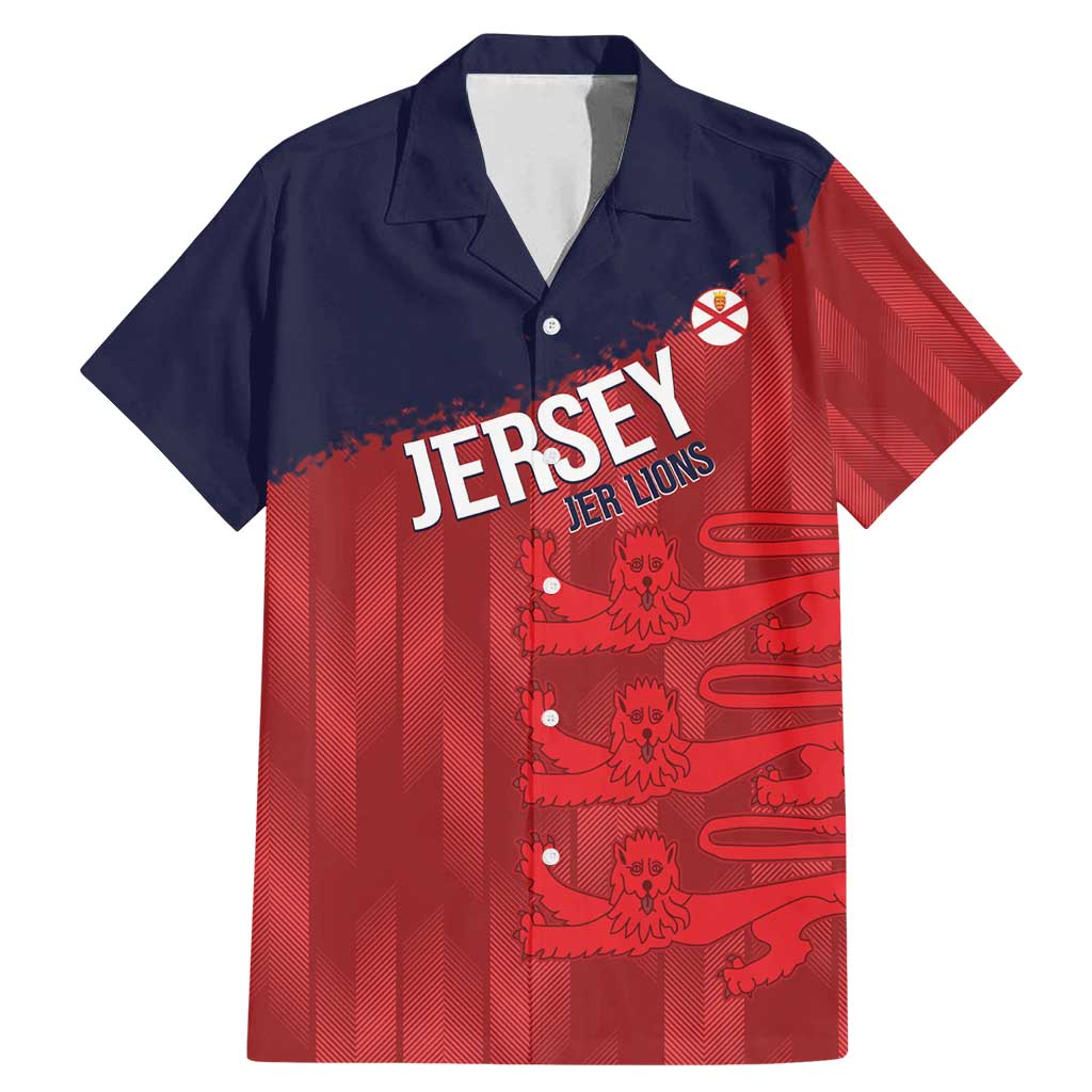 Custom Jersey Cricket Family Matching Mermaid Dress and Hawaiian Shirt Go Jer Lions - Wonder Print Shop