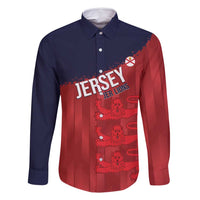 Custom Jersey Cricket Family Matching Mermaid Dress and Hawaiian Shirt Go Jer Lions - Wonder Print Shop