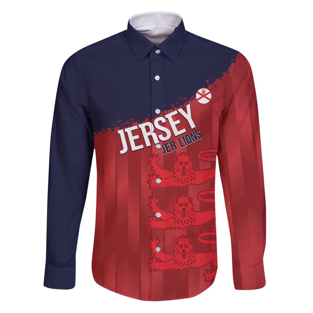 Custom Jersey Cricket Family Matching Puletasi and Hawaiian Shirt Go Jer Lions - Wonder Print Shop