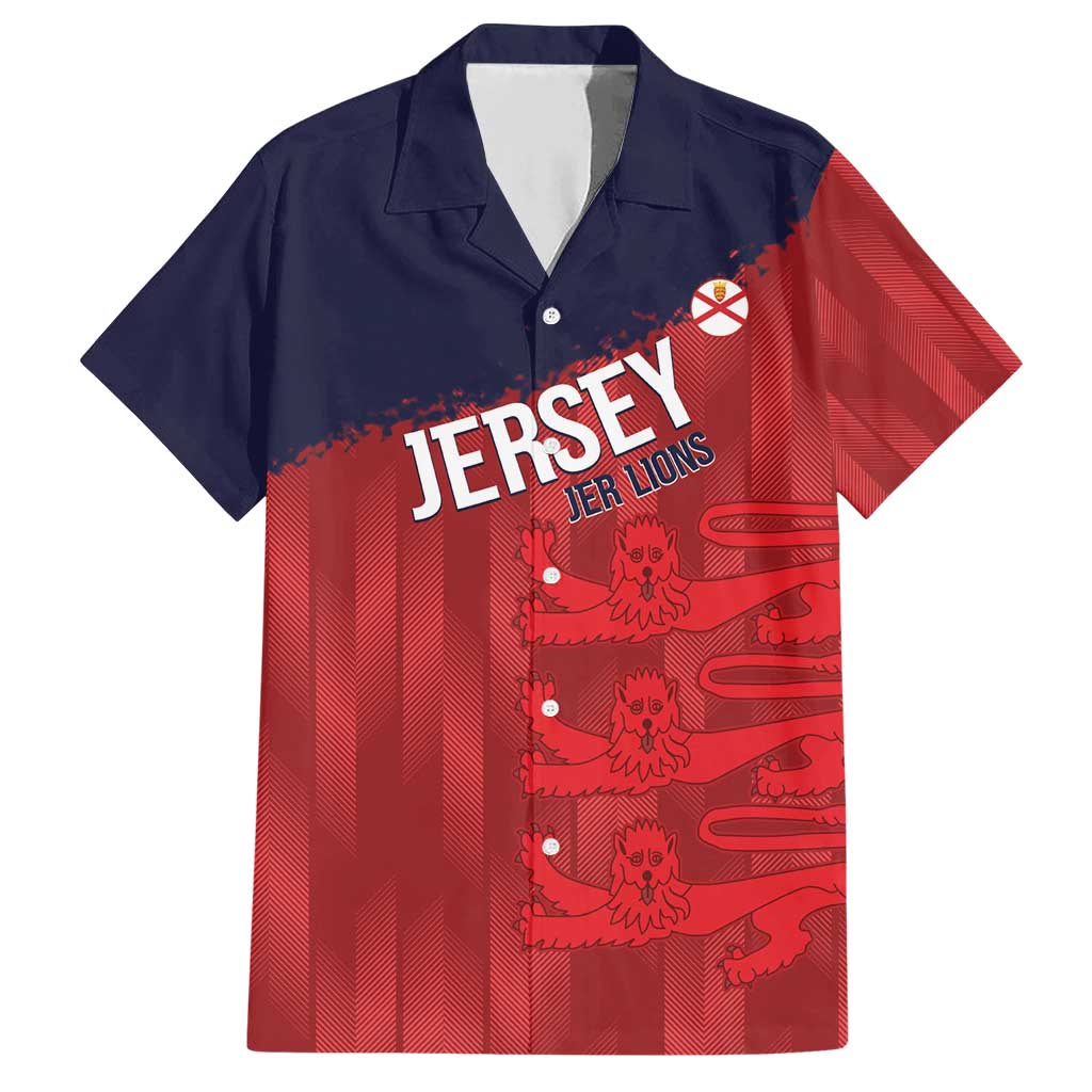 Custom Jersey Cricket Family Matching Short Sleeve Bodycon Dress and Hawaiian Shirt Go Jer Lions - Wonder Print Shop