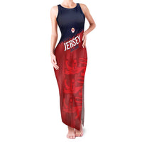 Custom Jersey Cricket Family Matching Tank Maxi Dress and Hawaiian Shirt Go Jer Lions - Wonder Print Shop
