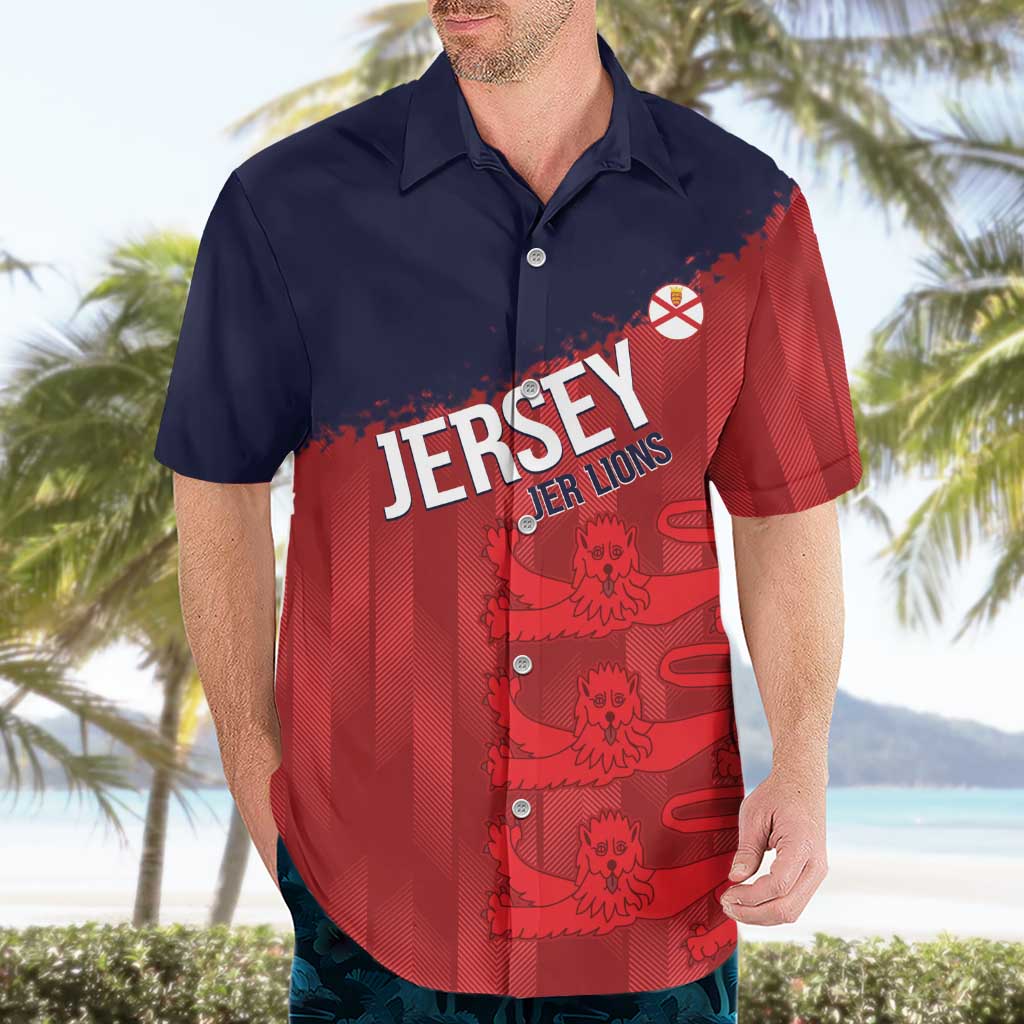 Custom Jersey Cricket Hawaiian Shirt Go Jer Lions - Wonder Print Shop