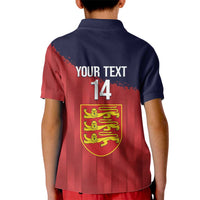 Custom Jersey Cricket Kid Polo Shirt Go Jer Lions - Wonder Print Shop