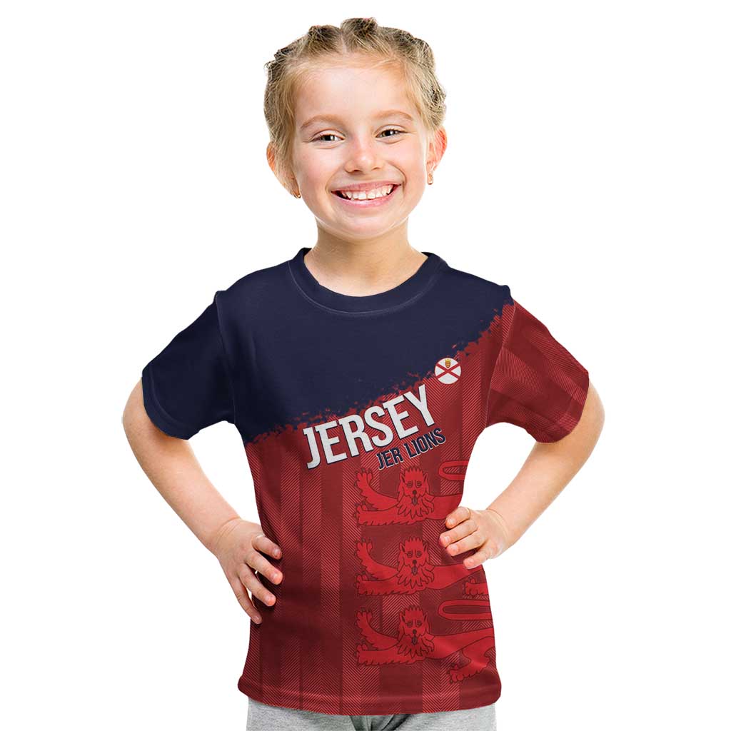 Custom Jersey Cricket Kid T Shirt Go Jer Lions - Wonder Print Shop
