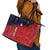 Custom Jersey Cricket Leather Tote Bag Go Jer Lions - Wonder Print Shop