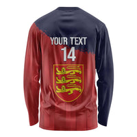 Custom Jersey Cricket Long Sleeve Shirt Go Jer Lions - Wonder Print Shop