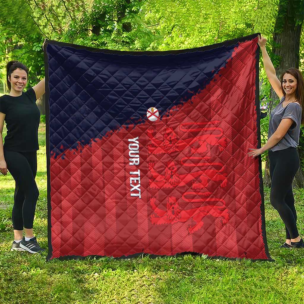 Custom Jersey Cricket Quilt Go Jer Lions - Wonder Print Shop