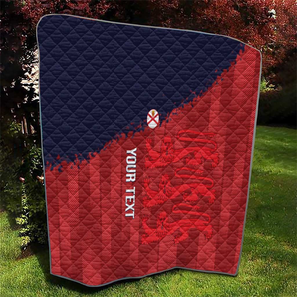 Custom Jersey Cricket Quilt Go Jer Lions - Wonder Print Shop