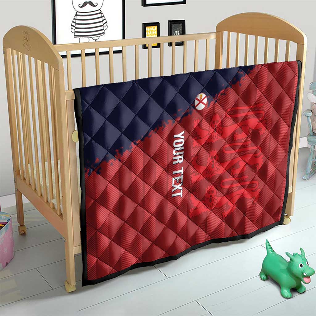 Custom Jersey Cricket Quilt Go Jer Lions - Wonder Print Shop