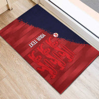 Custom Jersey Cricket Rubber Doormat Go Jer Lions - Wonder Print Shop