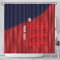 Custom Jersey Cricket Shower Curtain Go Jer Lions - Wonder Print Shop