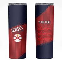 Custom Jersey Cricket Skinny Tumbler Go Jer Lions - Wonder Print Shop