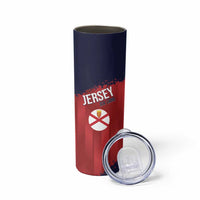 Custom Jersey Cricket Skinny Tumbler Go Jer Lions - Wonder Print Shop