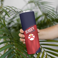 Custom Jersey Cricket Skinny Tumbler Go Jer Lions - Wonder Print Shop