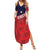 Custom Jersey Cricket Summer Maxi Dress Go Jer Lions - Wonder Print Shop